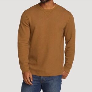 Eddie Bauer Men’s | Eddie's Field Thermal Crew Neck Waffle Shirt | Tall Large